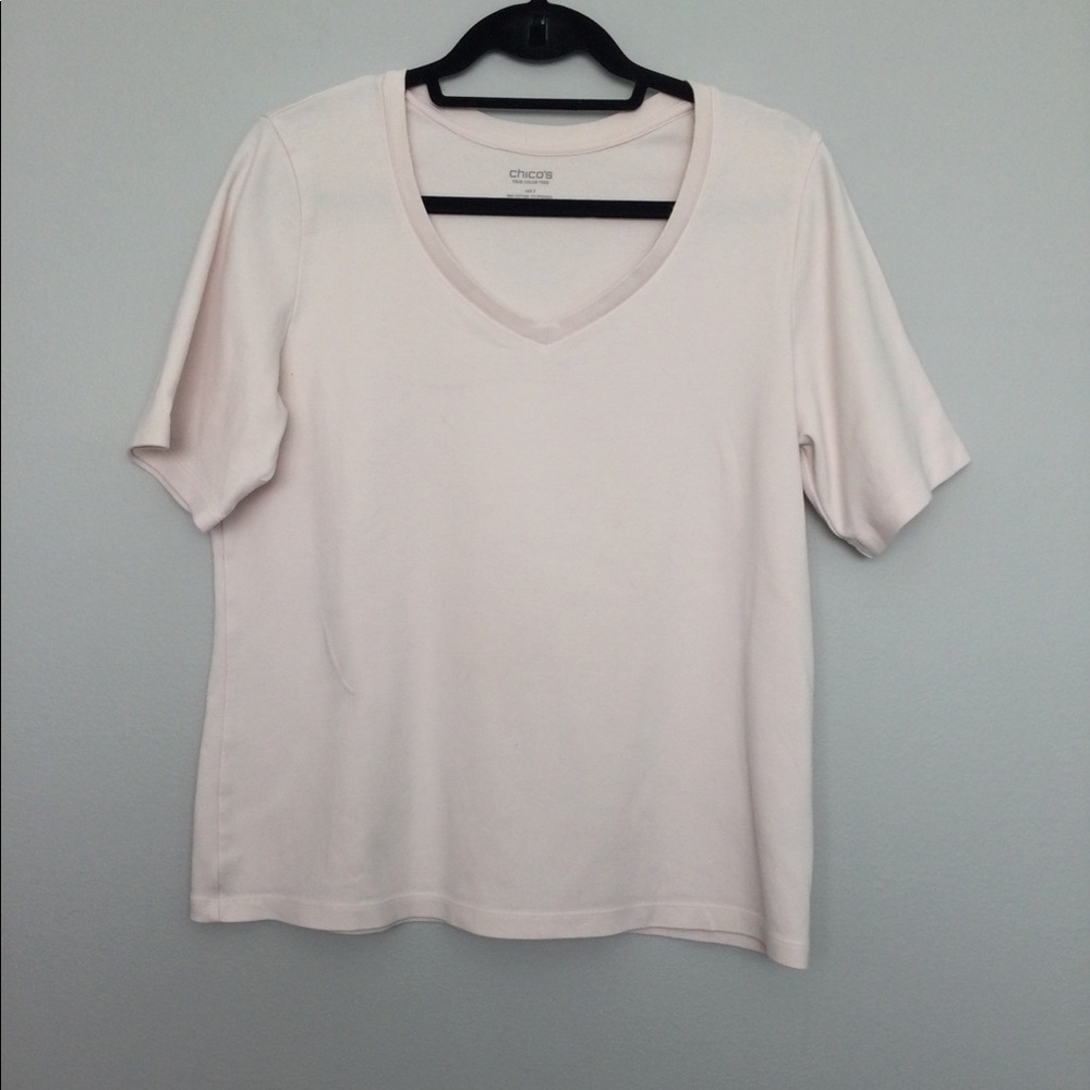 Chico’s True Color Tee   (Size 2=L)